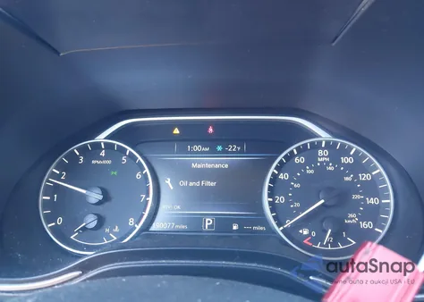 2017 Nissan Maxima 3.5 Sv z USA, uszkodzony, nr VIN 1N4AA6AP1HC400116